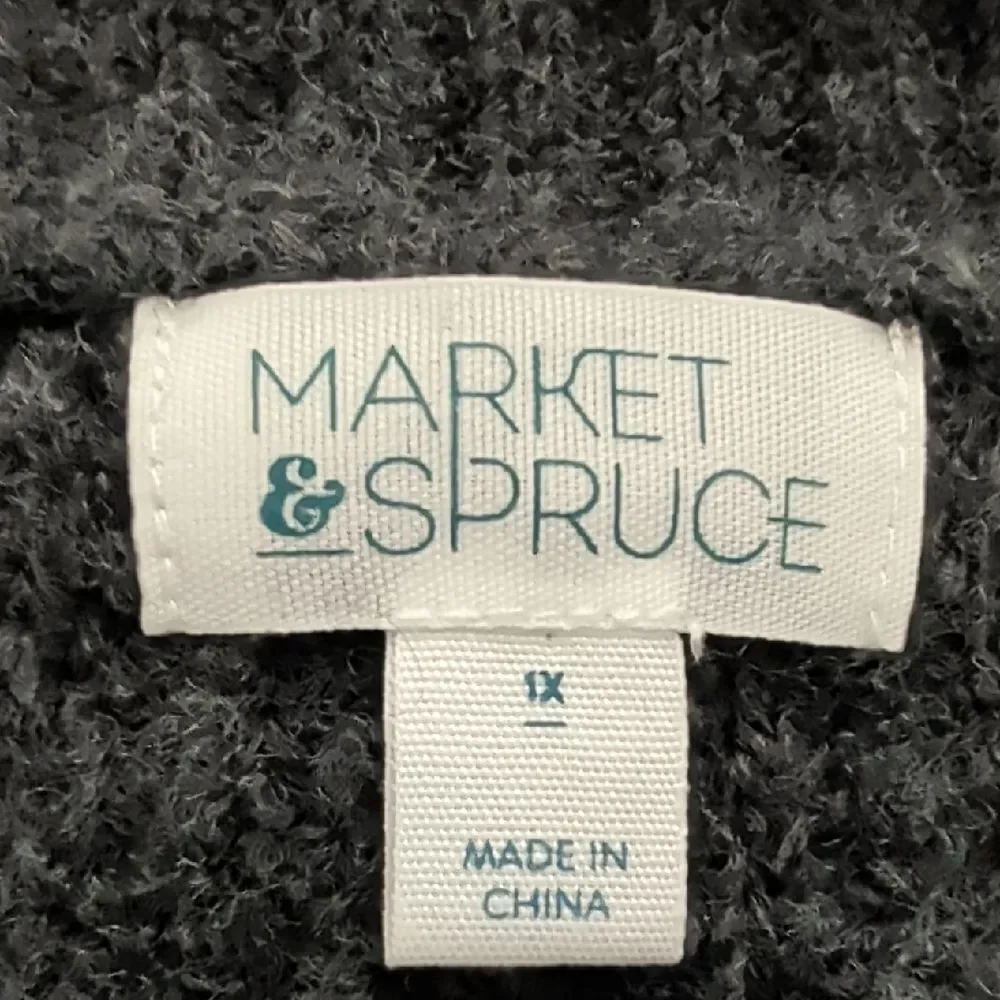 Market & Spruce Heather Gray Sweater - Picture 7 of 8